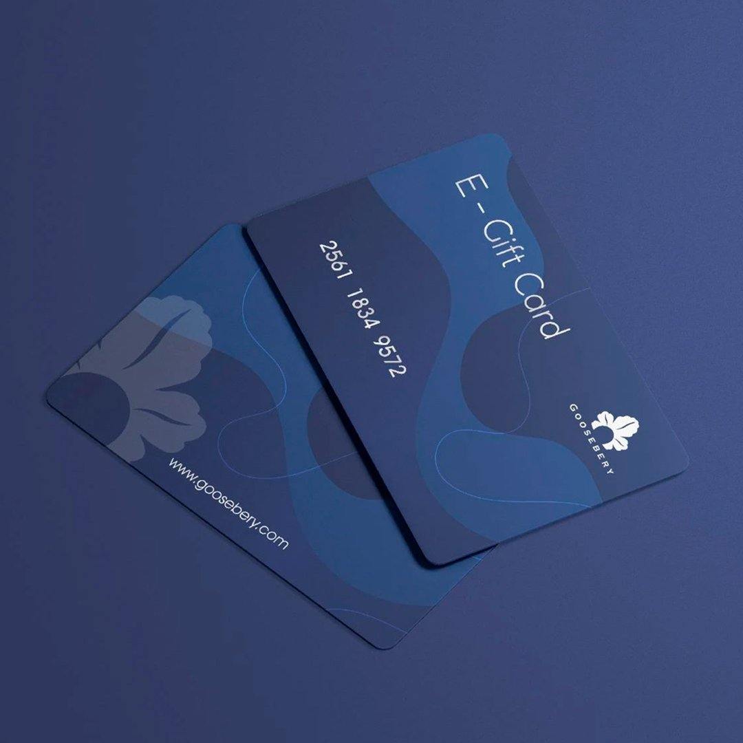 Gift Card For birthday Gift Card For Holiday GOOSEBERY G O O S E B E R Y®