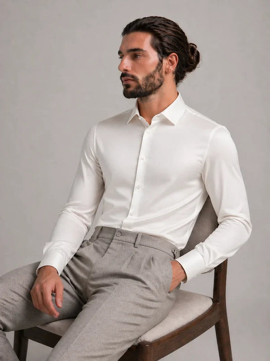Stretch Premium Shirt - White