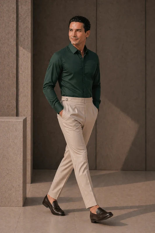 Stretch Premium Shirt - Dark Green