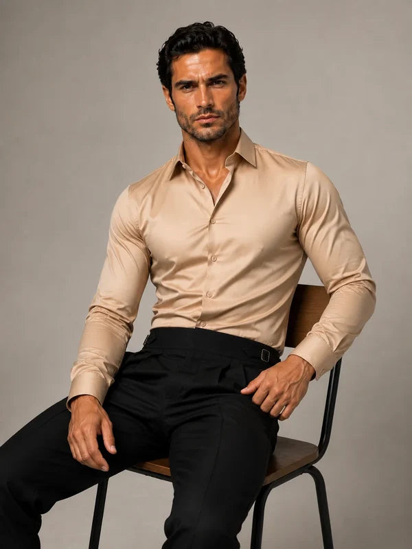 Stretch Premium Shirt - Gold