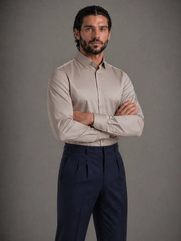 Stretch Premium Shirt - Khaki