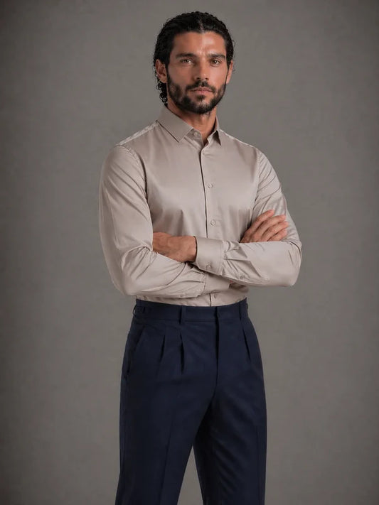 Stretch Premium Shirt - Khaki