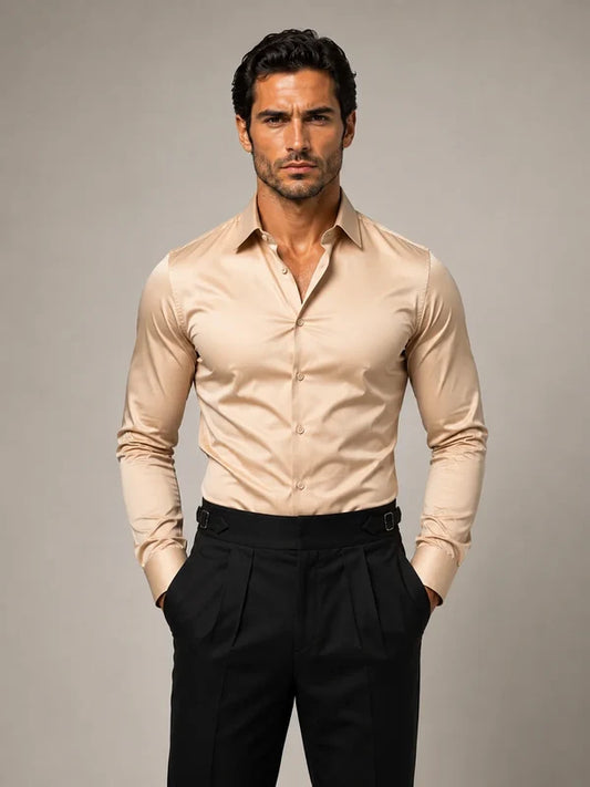 Stretch Premium Shirt - Gold