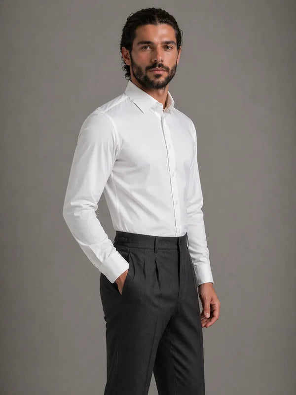 Stretch Premium Shirt - White