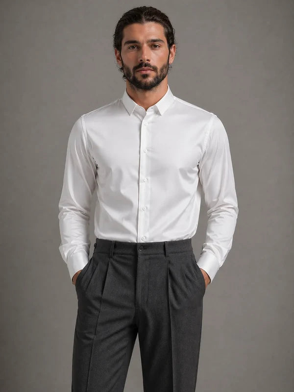 Stretch Premium Shirt - White