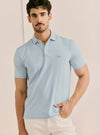 Jersey Polo - Light Blue