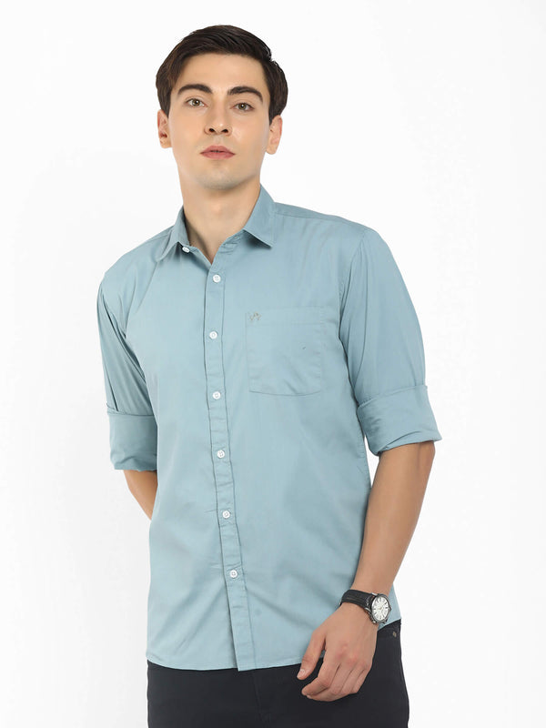 Men Blue Formal Shirt (GBMNR 3007)