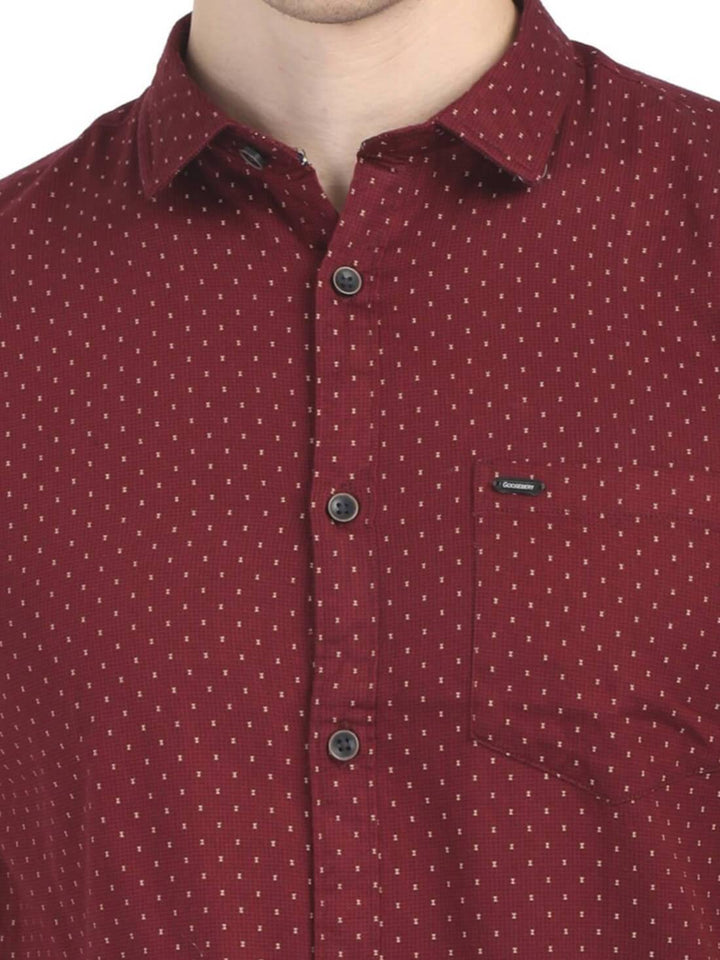 Meroon Shirt for Men (ESPINOSA 2225) - GOOSEBERY