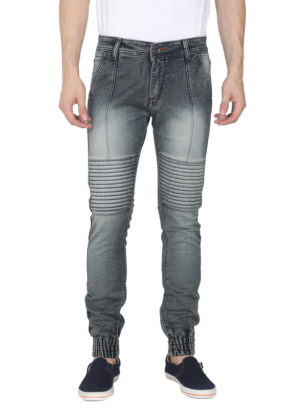 Light Grey Denim Jeans for Men - GOOSEBERY