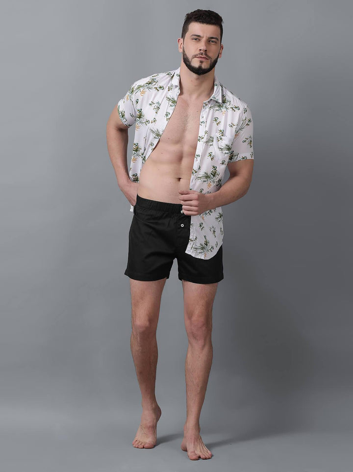 Black Boxer for Men (BX1006) - GOOSEBERY