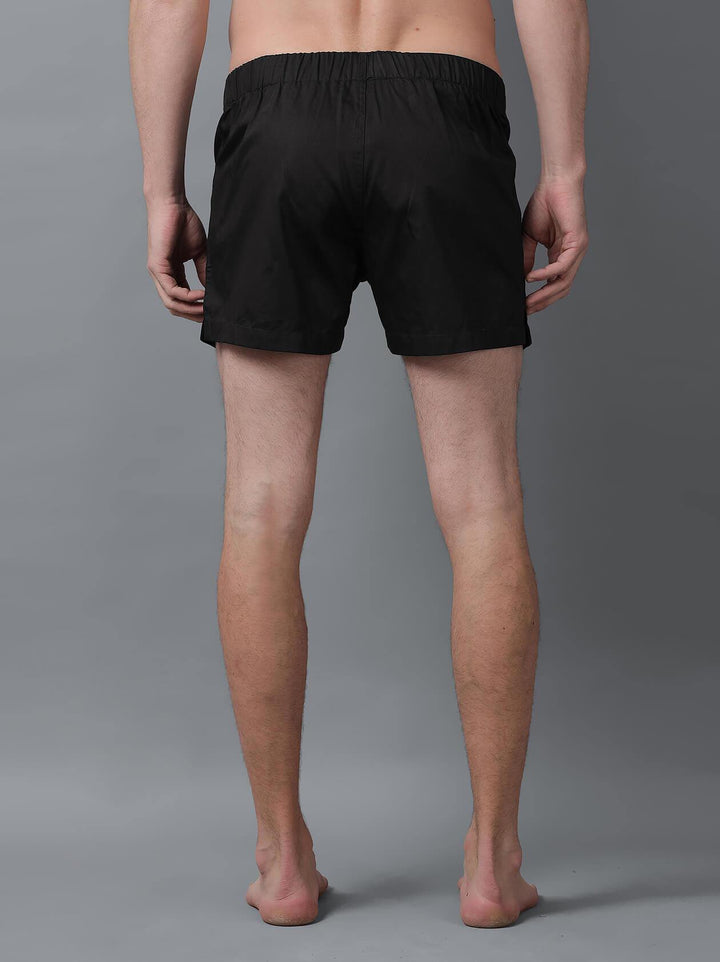 Black Boxer for Men (BX1006) - GOOSEBERY