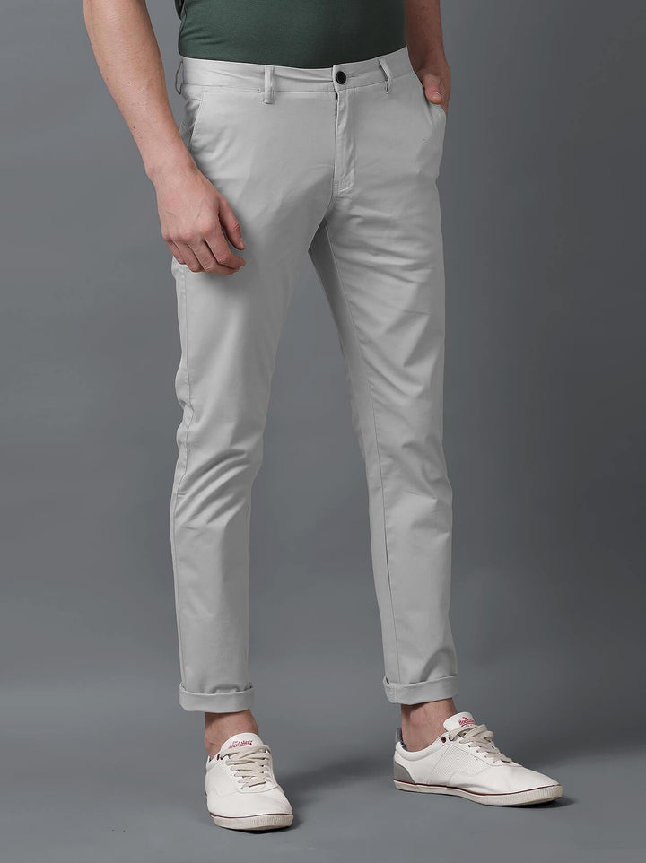 Light Grey Trouser for Men (CH1001) - GOOSEBERY