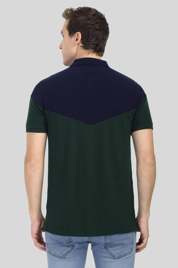 Green Polo T-Shirt for Men - GOOSEBERY