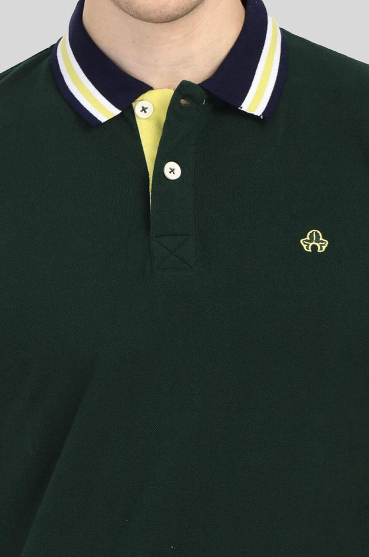Green Polo T-Shirt - GOOSEBERY