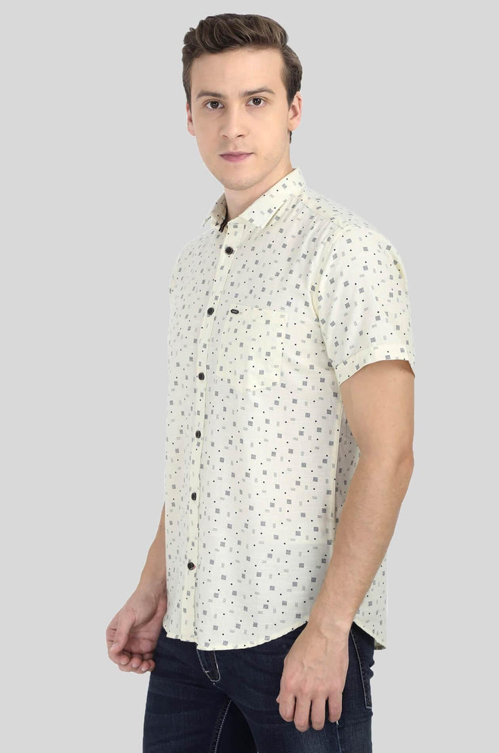 White Shirt for Men (ESPINOSA 2216) - GOOSEBERY