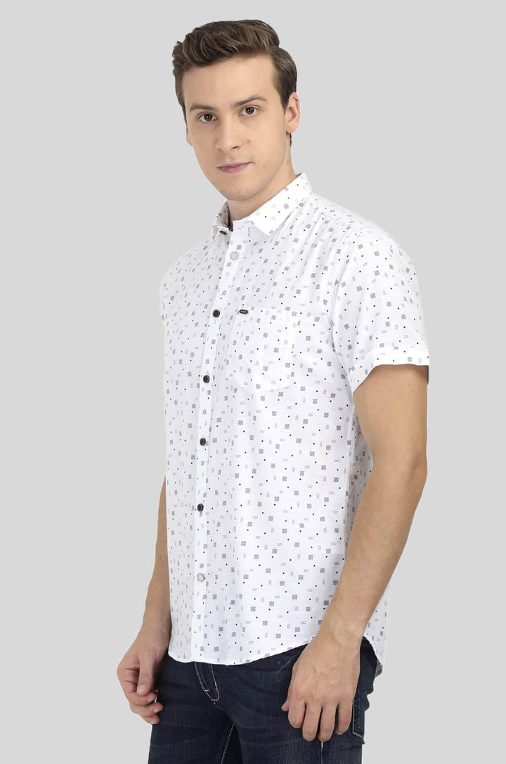 White Shirt for Men (ESPINOSA 2217) - GOOSEBERY