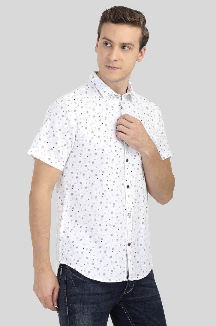White Shirt for Men (ESPINOSA 2217) - GOOSEBERY