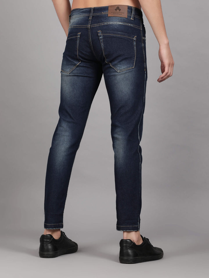 Blue Denim Jeans for Men New(GBDNM5008) - G O O S E B E R Y®