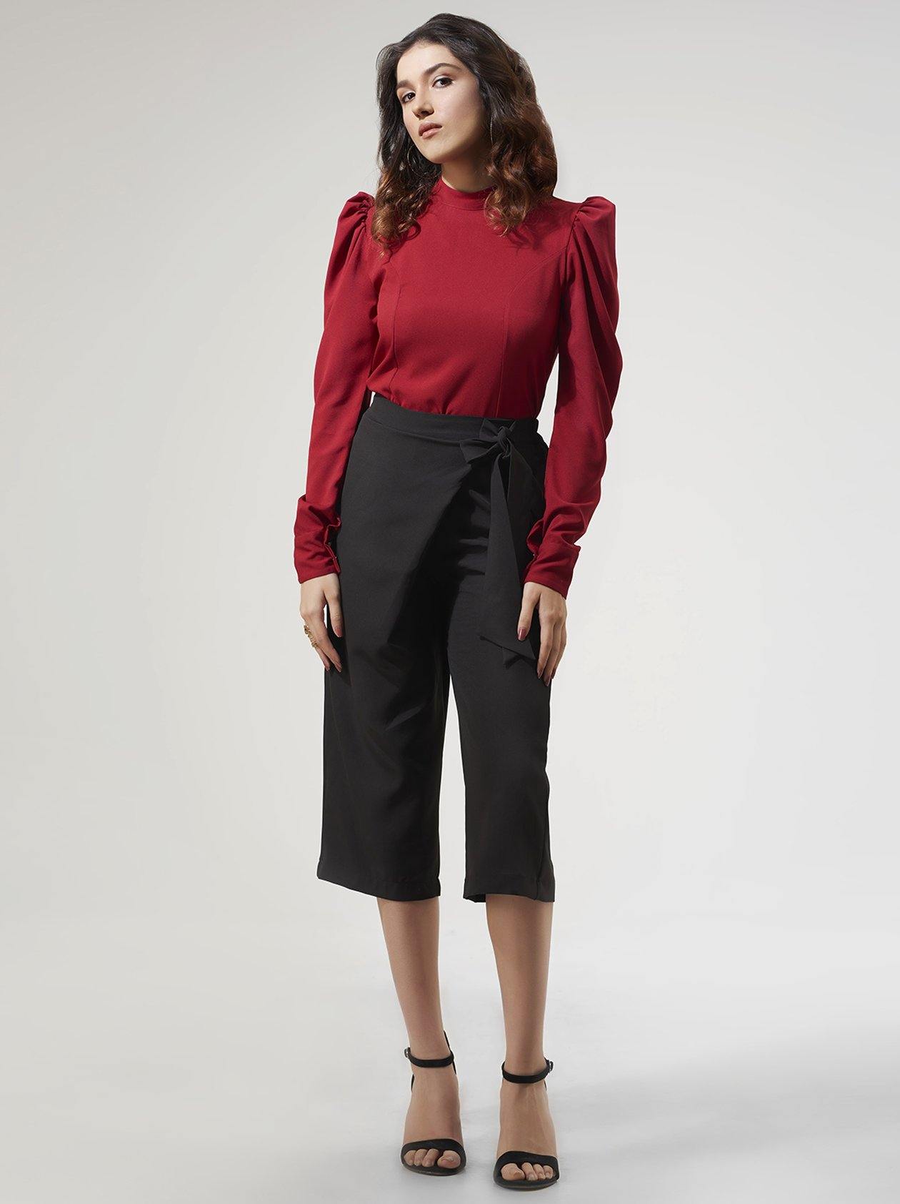 Red Top for Women (GBWT1001) - GOOSEBERY