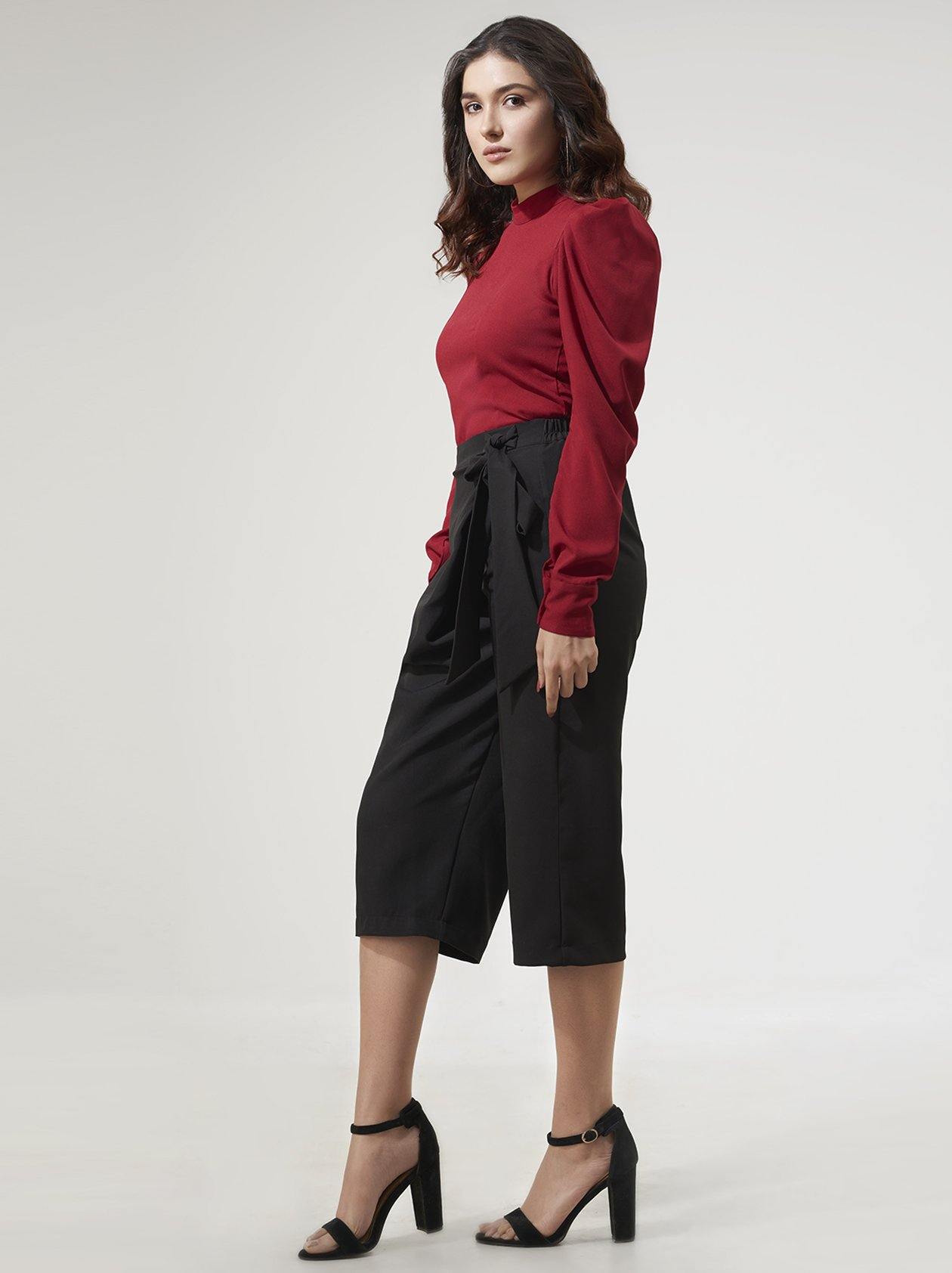 Red Top for Women (GBWT1001) - GOOSEBERY