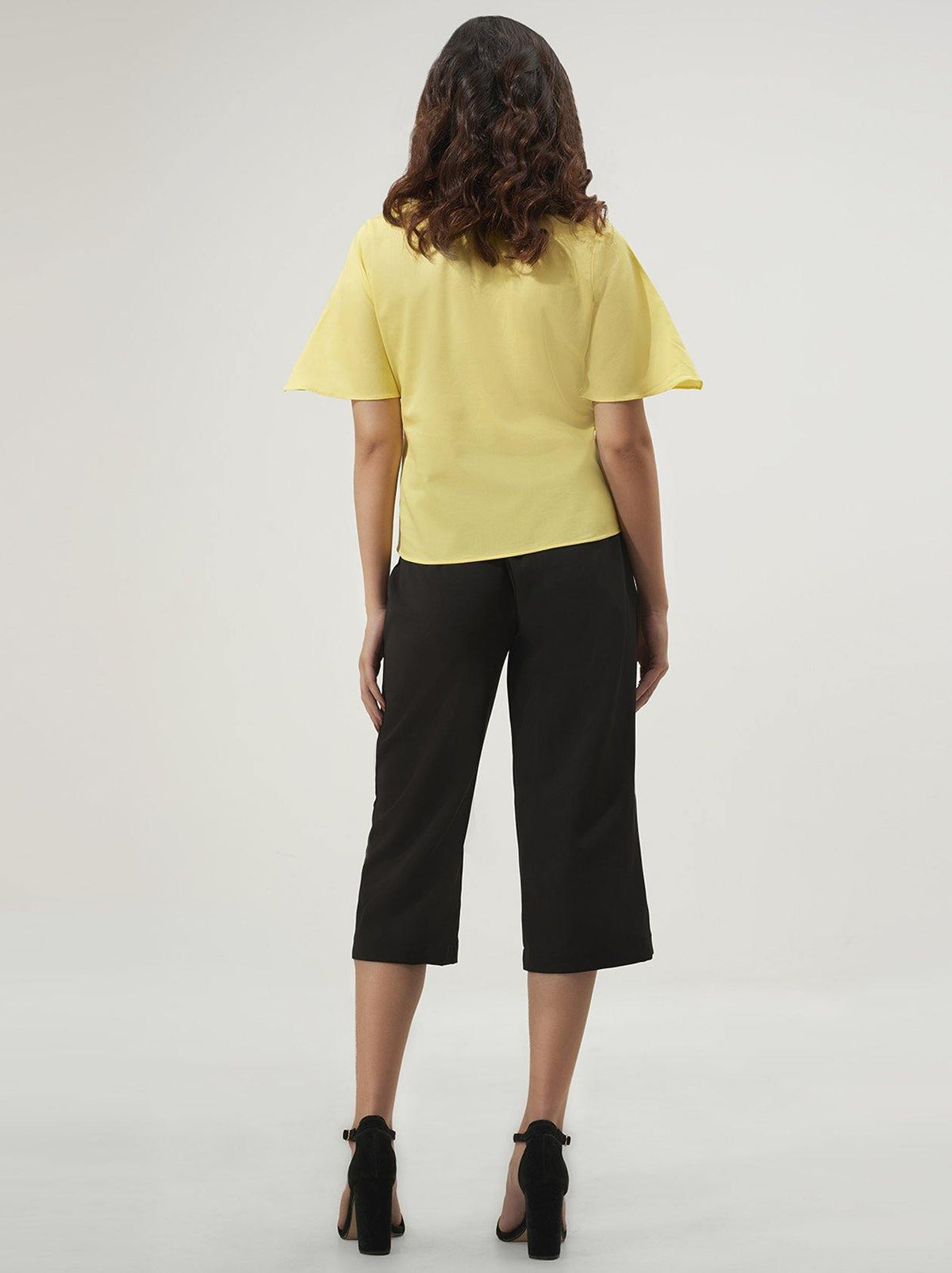 Yellow Womens Top (GBWT1020) - GOOSEBERY