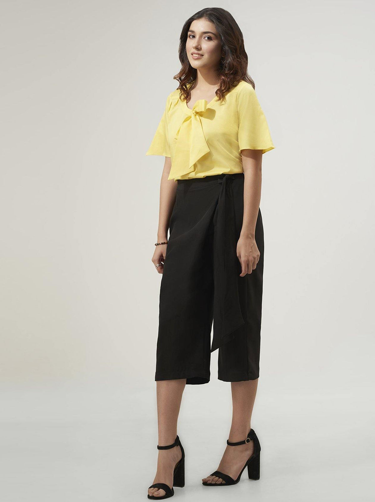 Yellow Womens Top (GBWT1020) - GOOSEBERY