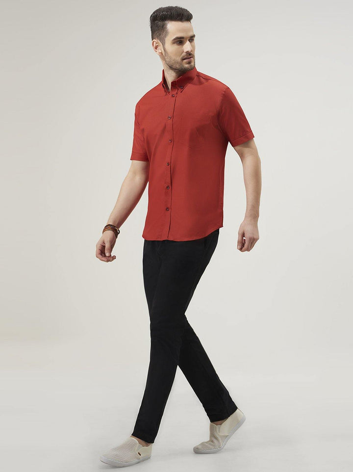 Red Shirt for Men(GBN6012) - GOOSEBERY