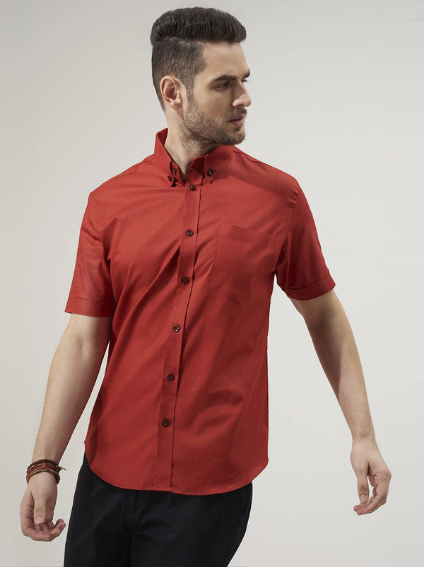 Red Shirt for Men(GBN6012) - GOOSEBERY