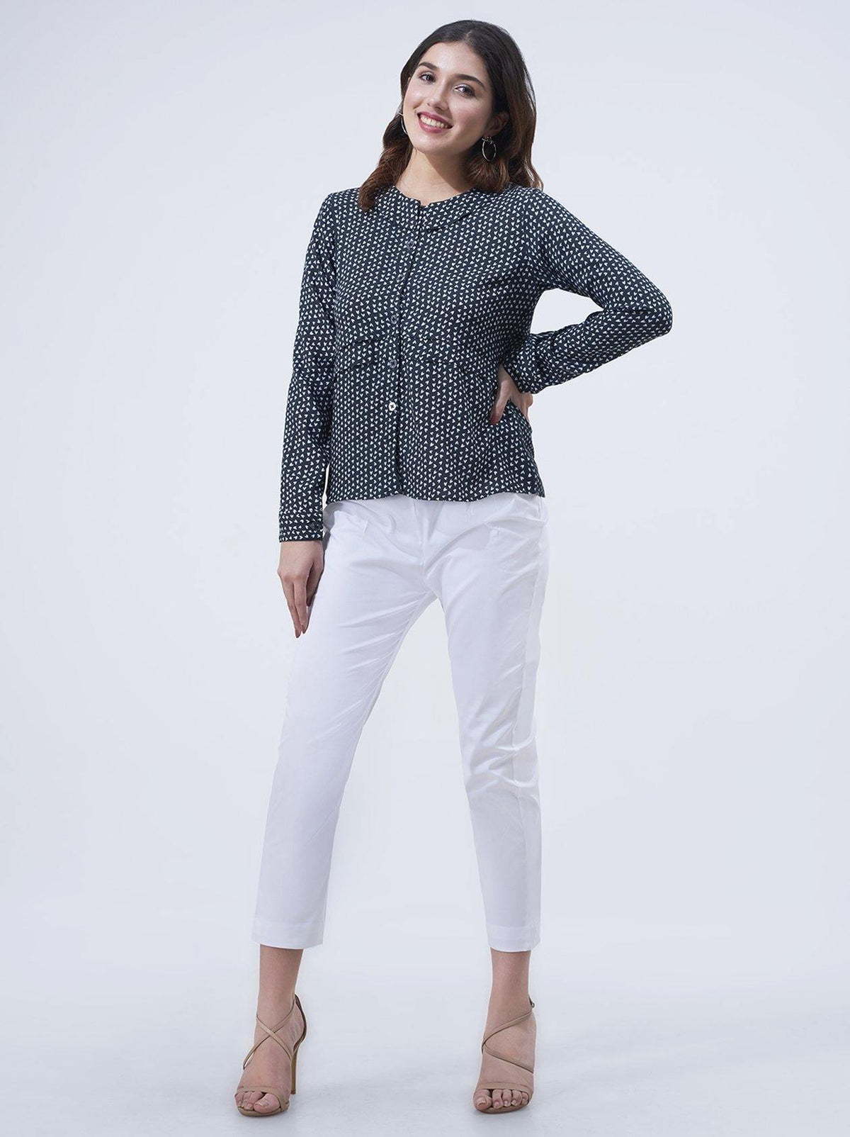 Tiny Hearts Top for Women (GBWT1002) - GOOSEBERY