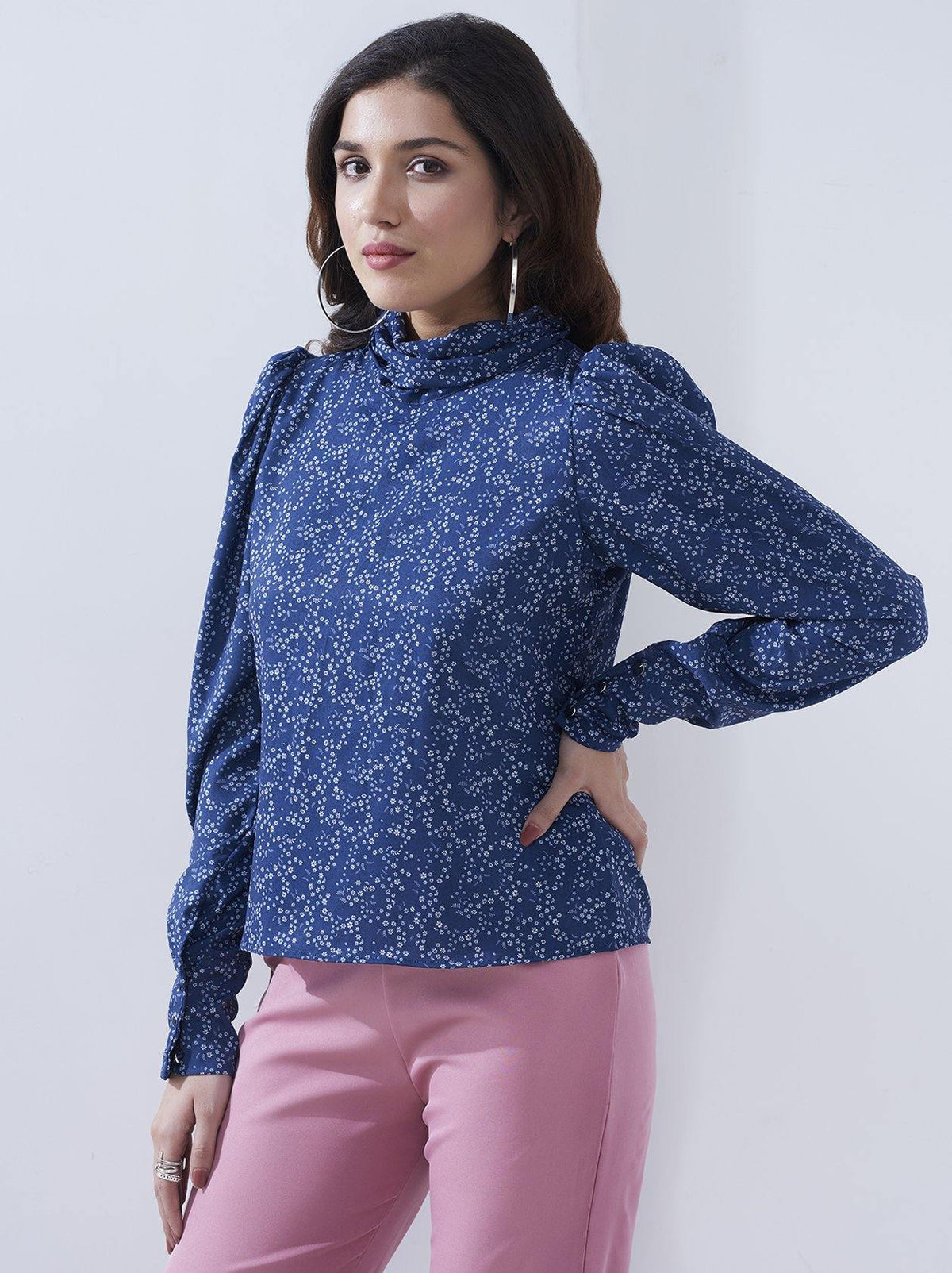 Blue Womens Top (GBWT1023) - GOOSEBERY