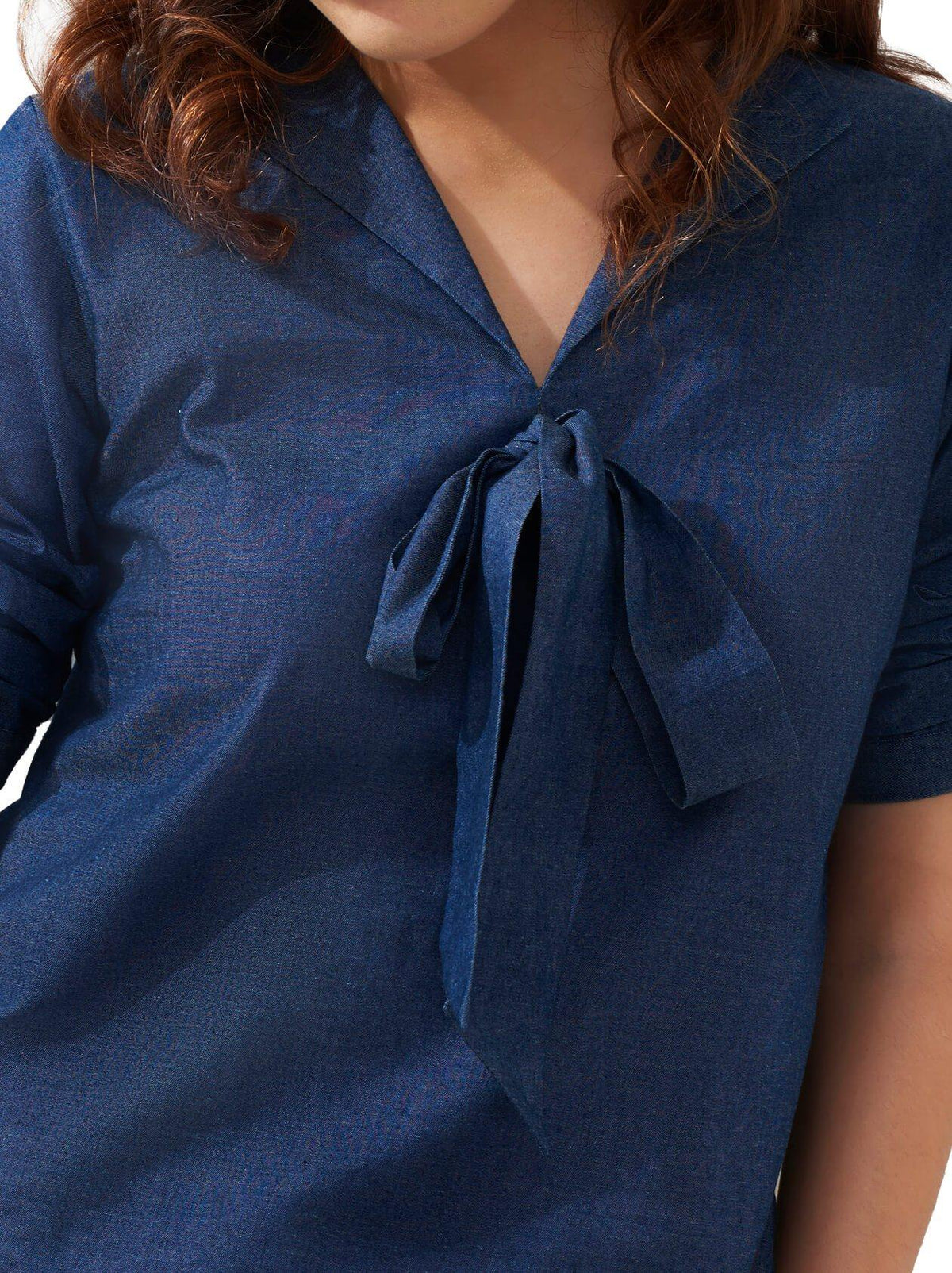Blue Tops for Women (GBWT1010) - GOOSEBERY