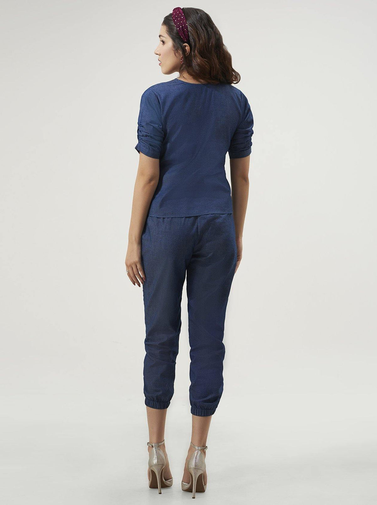 Blue Tops for Women (GBWT1010) - GOOSEBERY