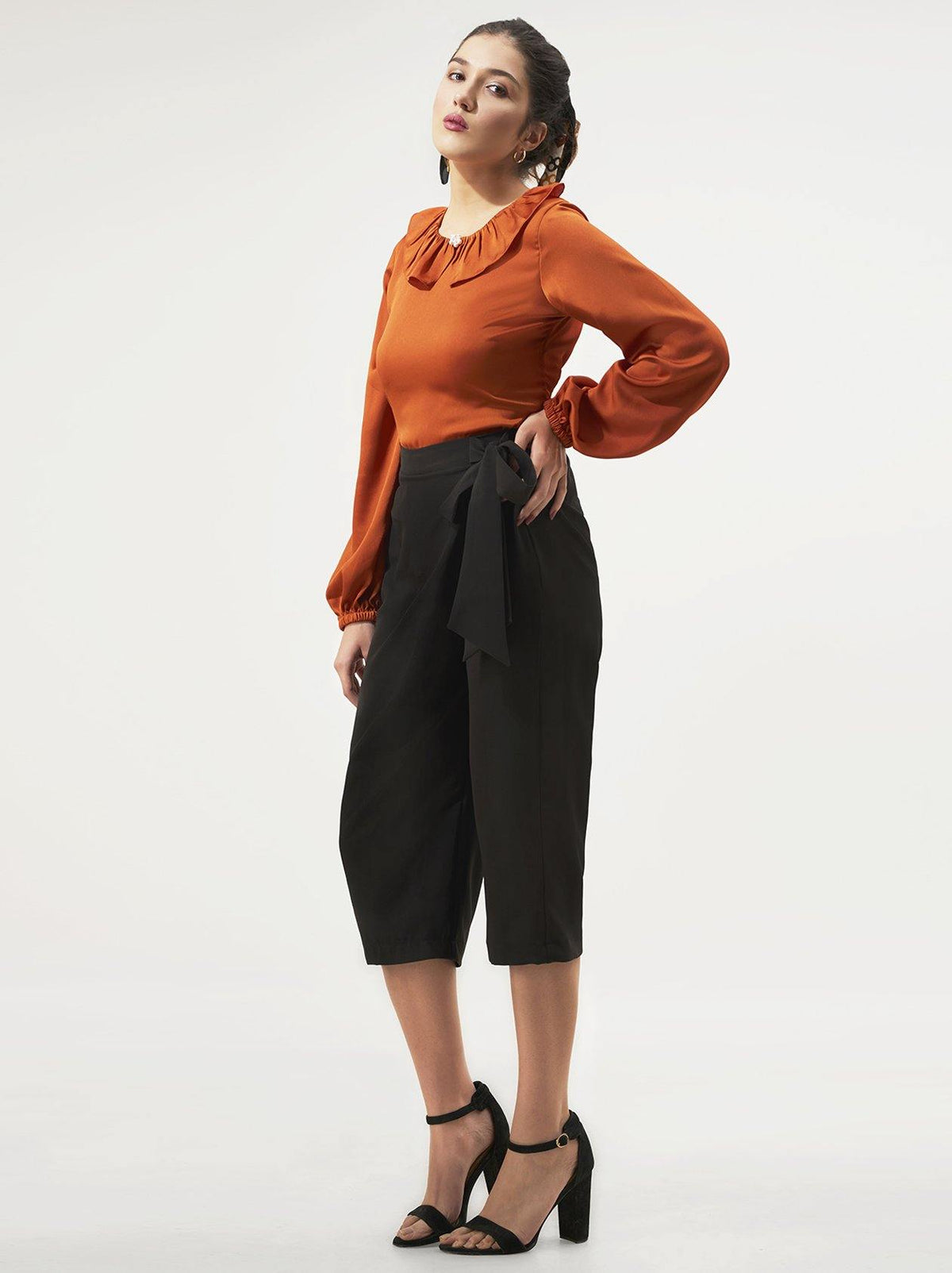 Rust Top for Women (GBWT1018) - GOOSEBERY