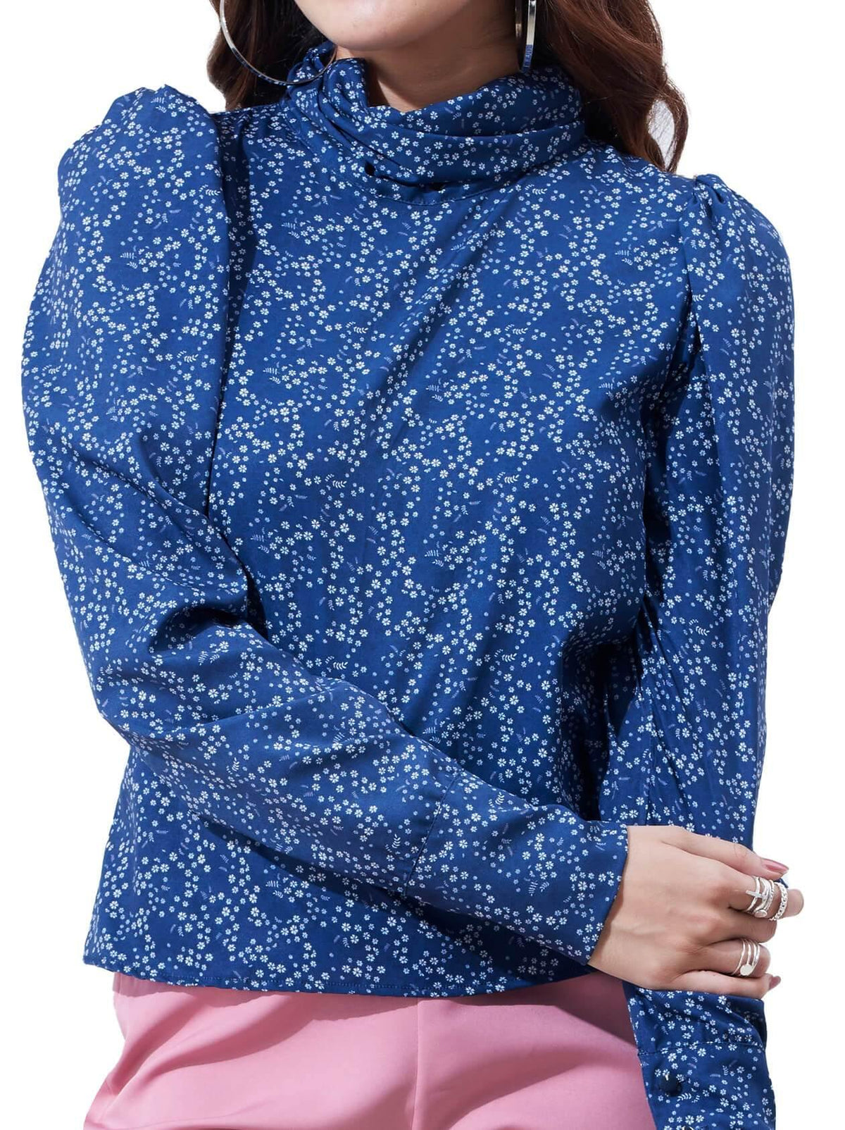 Blue Womens Top (GBWT1023) - GOOSEBERY