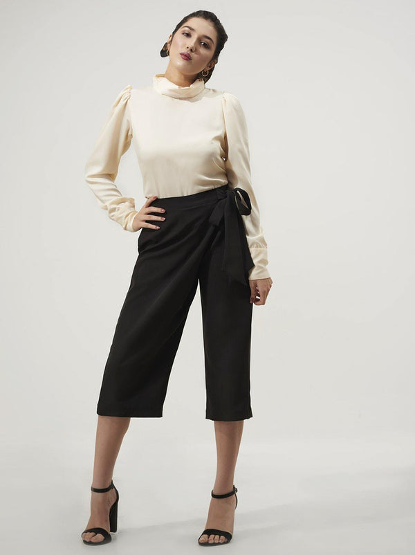 Cream White Top for Women (GBWT1024) - GOOSEBERY