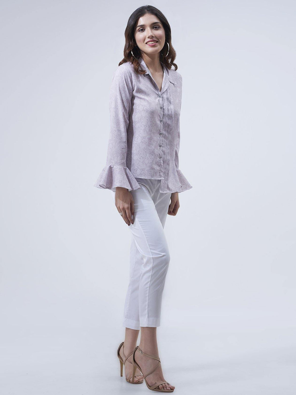 Grey Top for Women (GBWT1028) - GOOSEBERY