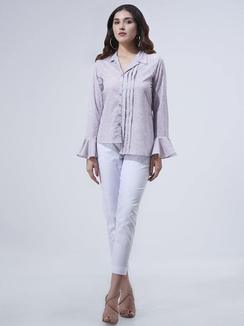 Grey Top for Women (GBWT1028) - GOOSEBERY