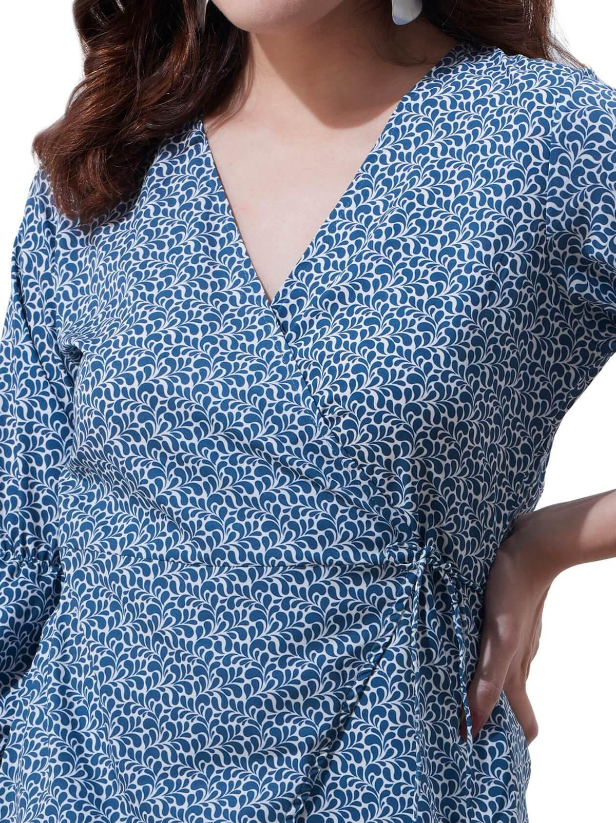Grey Printed Womens Top (GBWT1029) - GOOSEBERY