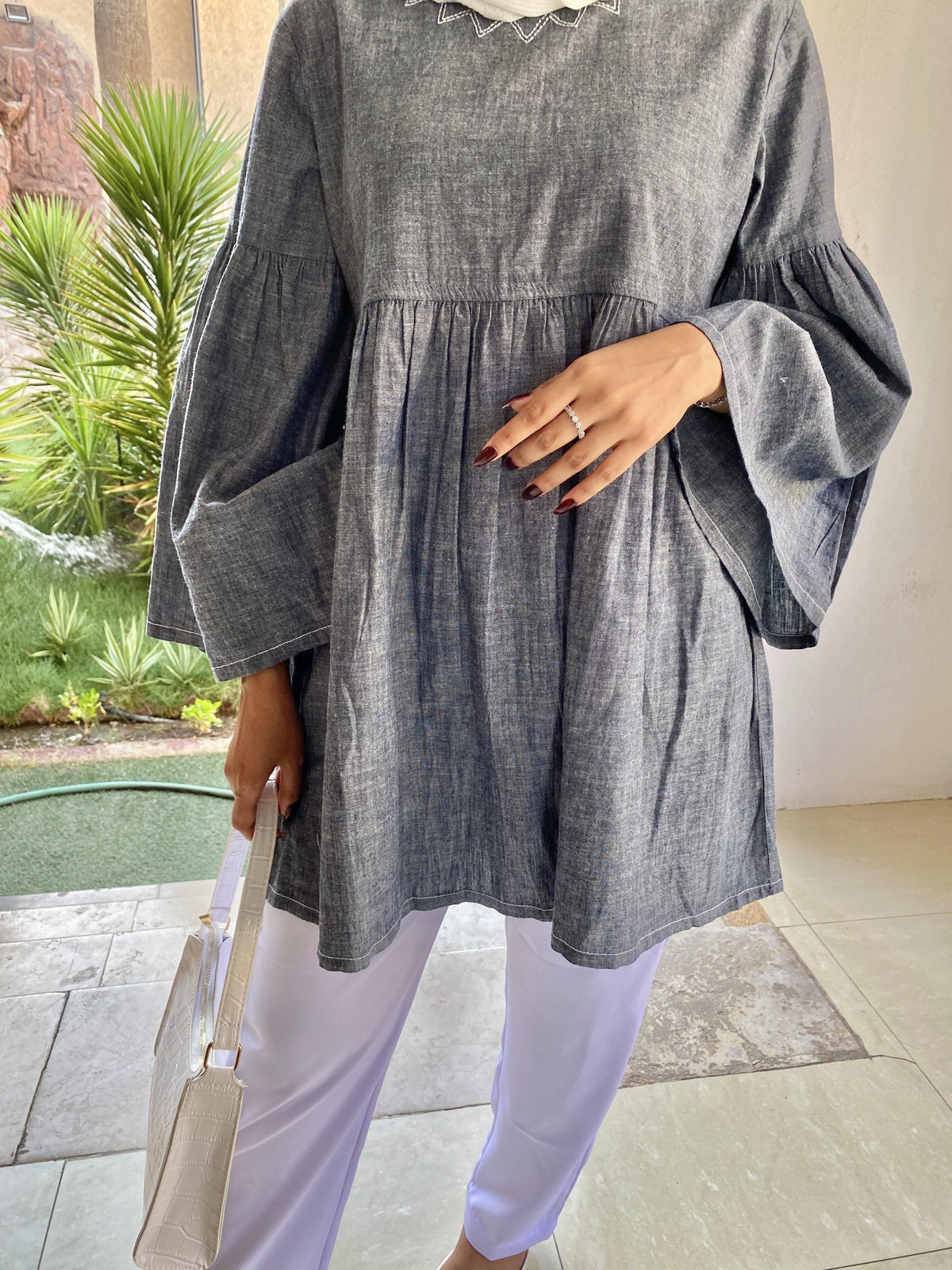 Longline Top (GBF7006) - GOOSEBERY
