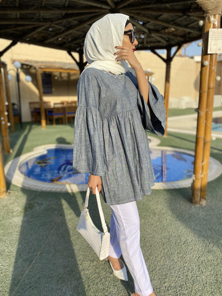 Longline Top (GBF7006) - GOOSEBERY