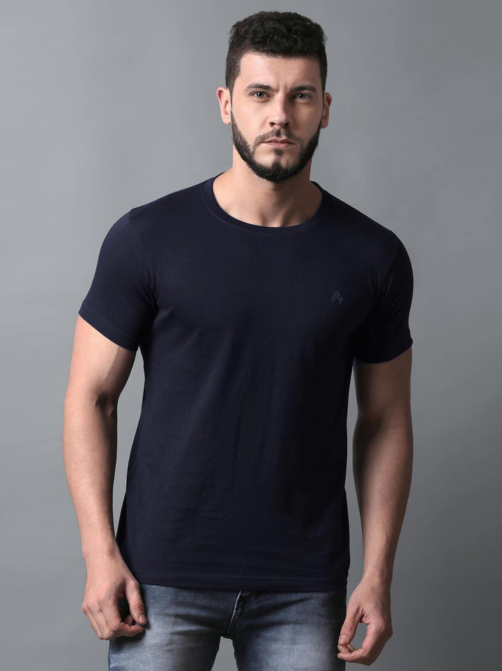 Navy Blue Mens T-Shirt