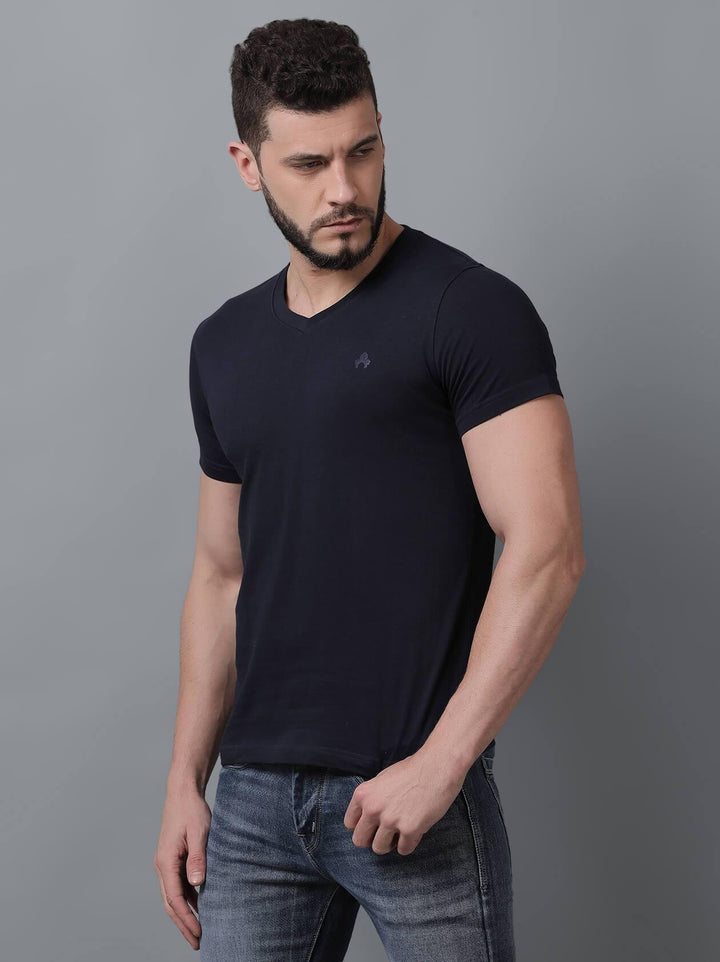 Navy Blue T-Shirt for Men