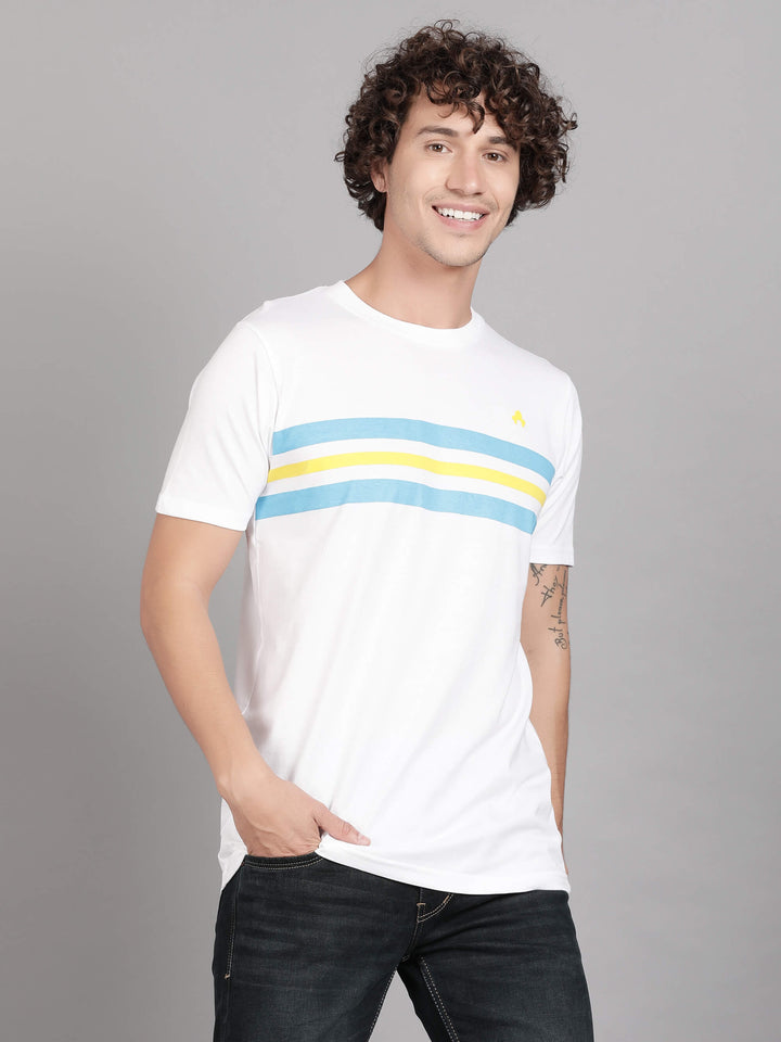 White  Mens T-Shirt (MAQUIRE 1016) - G O O S E B E R Y®