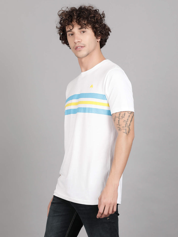 White  Mens T-Shirt (MAQUIRE 1016) - G O O S E B E R Y®