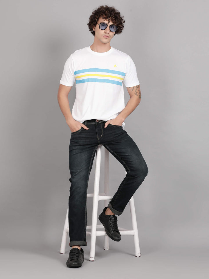 White  Mens T-Shirt (MAQUIRE 1016) - G O O S E B E R Y®