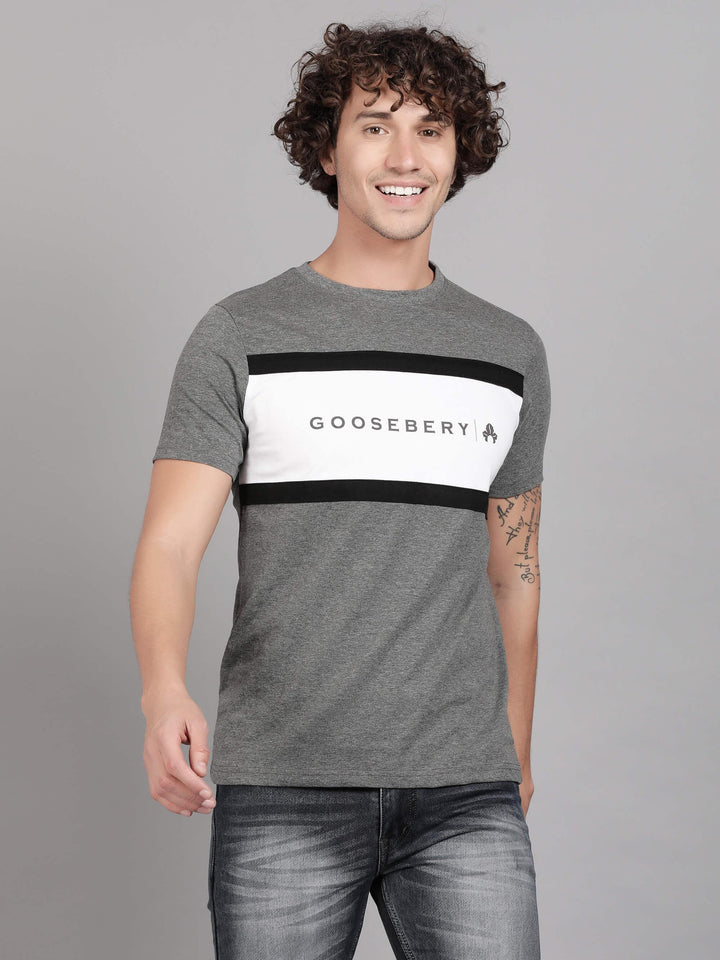Charcoal Mens T-Shirt (MAQUIRE 1018) - G O O S E B E R Y®