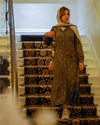Ash Print Maxi Dress (GBF8003B) - G O O S E B E R Y®