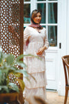Beige Mixed Printed Maxi Dress (GBF8005B) - G O O S E B E R Y®